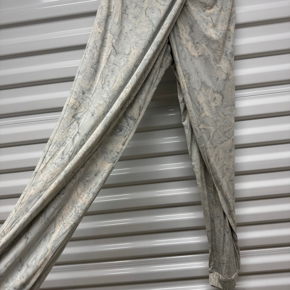 Hands to Hearts Fly Away Pants Marble Print L/XL Boho Wrap Harem Pants - Picture 4 of 12